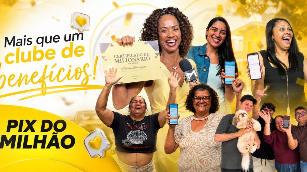 A missão do Pix do Milhão, o maior clube de benefícios do país, é transformar vidas.