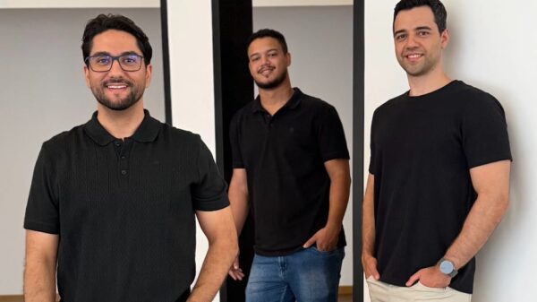 Fundadores ZiveAI: Lucas Anjos, João Pedro e Thalles de Morais.