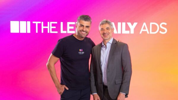 Richard Albanesi, Founder & CEO da THE LED, e Heitor Pontes, Founder da TailyAds e novo diretor de Novos Negócios da THE LED.
