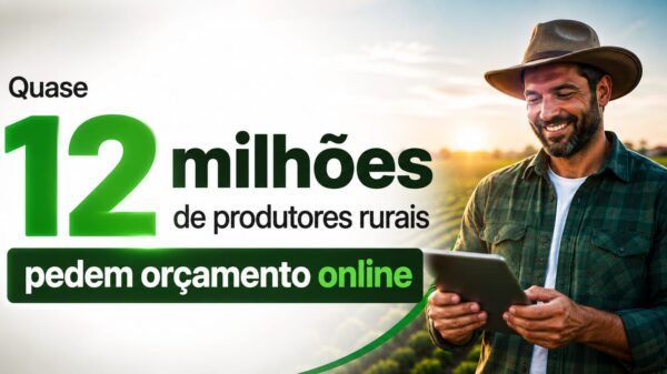 Quase 12 milhões de produtores rurais brasileiros já utilizam canais digitais para solicitar orçamentos, mostrando como a internet deixou de ser apenas um meio de pesquisa e passou a fazer parte ativa do processo de compra no agro.