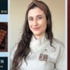 Francine Corrado, engenheira de alimentos e proprietária da ALMA Chocolates, celebra a medalha de prata na categoria chocolate ao leite do Chocolate Alliance Awards.