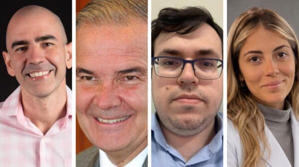 Médicos Marco Orsini, Acary Bulle Oliveira, Wladimir Bocca e a pesquisadora Eduarda Iennaco