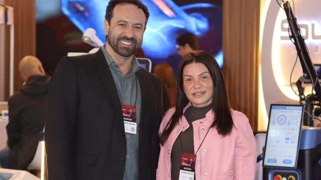 Renato Silva, da Tessora, desenvolve a Eathern Longevité, marca de skincare de Viviane Aragão que tem presença na Beauty Fair.
