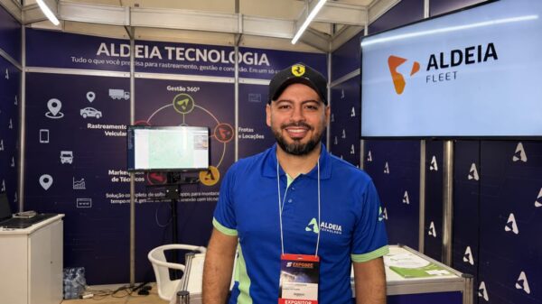 Aldeia Tecnologia apresentou seu ecossistema de rastreamento veicular na Exposec 2026.