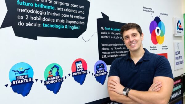 João Aleixo é fundador da The Future School, escola de tecnologia e robótica criada em São José do Rio Preto, no interior de São Paulo.