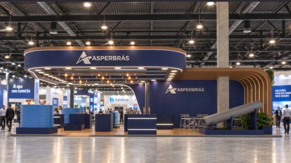 Estande Asperbras Fenasan 2026.