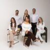 Fernanda Alcântara, Tiago Matheus, Ricardo Alcântara, Carla Alcântara, Ariane Soares e Mariana Lavagnini